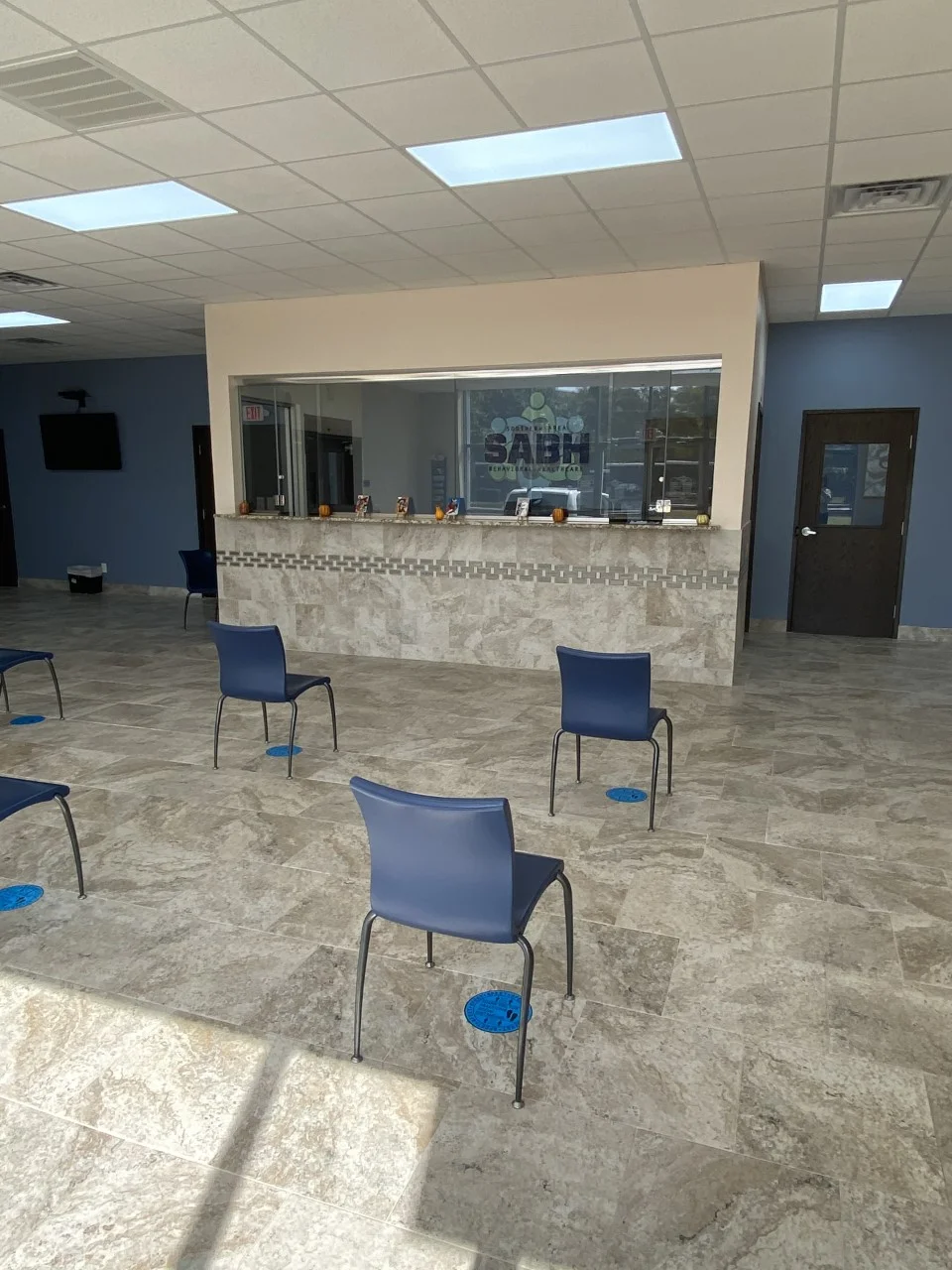 Interior of dallas recovery facility