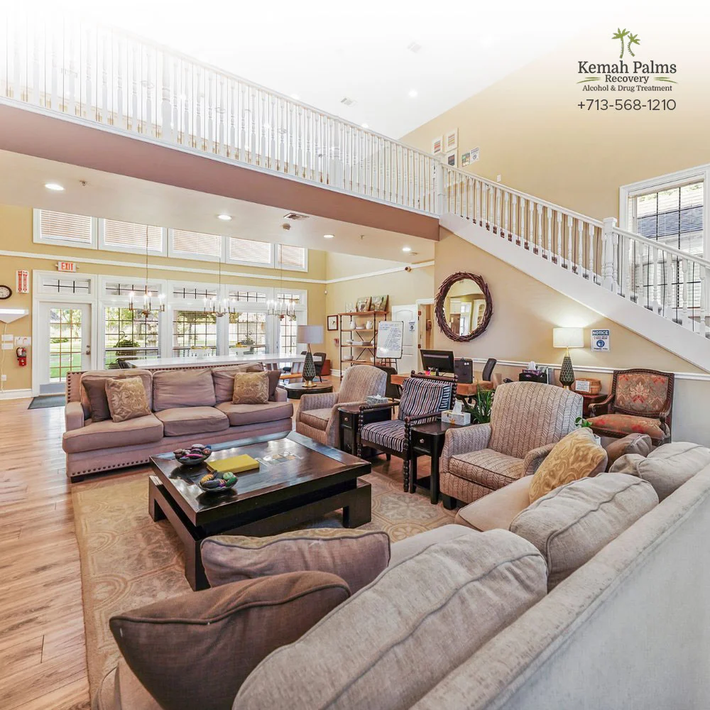 Interior of houston recovery facility