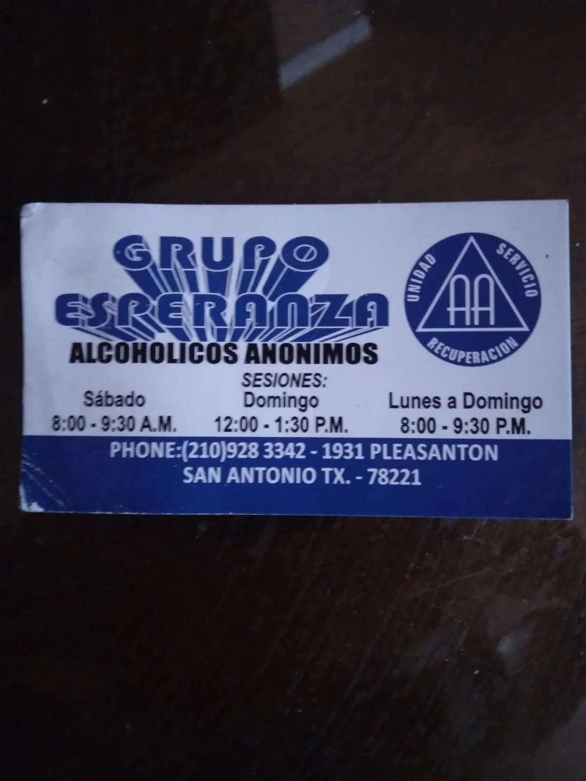Alcoholics Anonymous